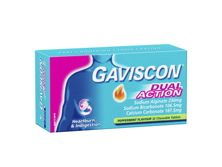 Gaviscon Dual Action 32 Tablets