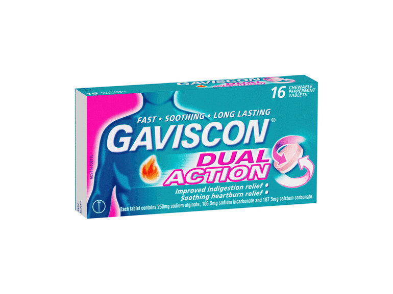 Gaviscon Dual Action Berry 16 Tab