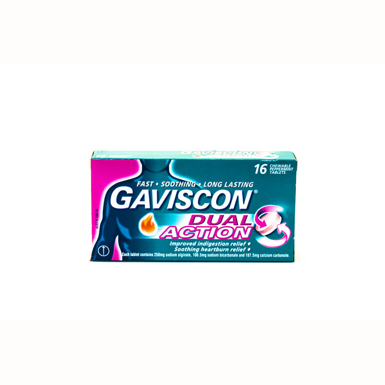 Gaviscon Dual Action Chewable Tablets
