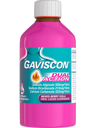 Gaviscon Dual Action Mixed Berry 600ml
