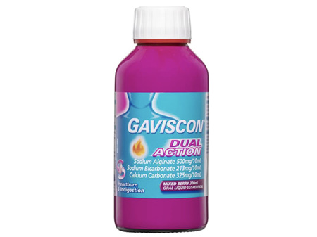 GAVISCON Dual Action Mixed Berry Liquid 300ml