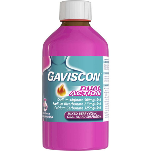 GAVISCON Dual Action Mixed Berry Liquid 600ml