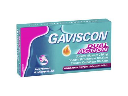 Gaviscon Dual Actn M/Br 16