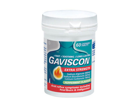 Gaviscon Extra Strength Peppermint Tablets - 60s