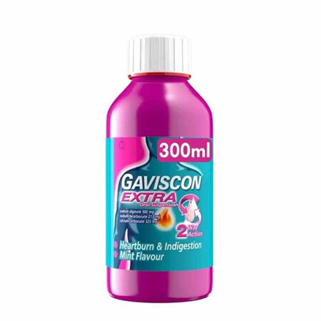 GAVISCON X/Str Liq Peppermint 300ml