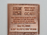GC45 Tribute "21 Years Edition" Copper X LE Geocoin