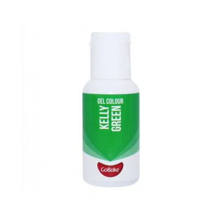 gel colour - kelly green 21grm