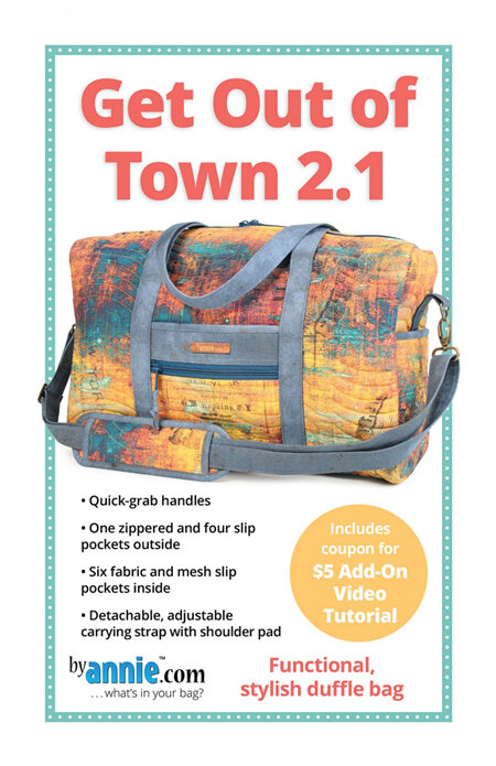 Get Out of Town Duffle 2.1 from By Annie