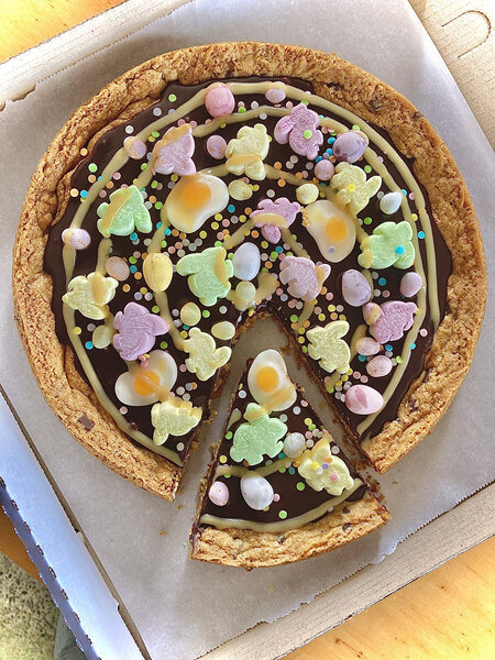 Giant 10" Easter Cookie Pizza