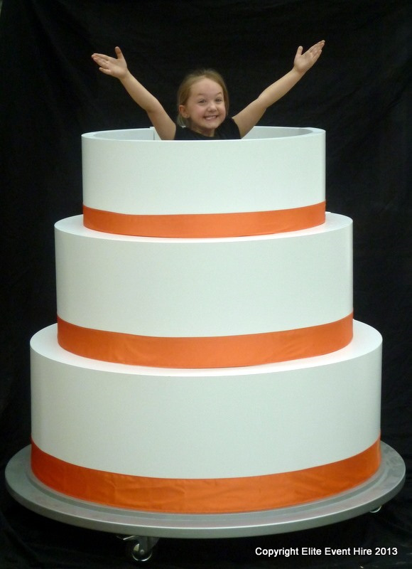 Giant Pop Out Cake