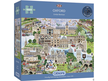 Gibson 1000 Piece Jigsaw Puzzle Oxford
