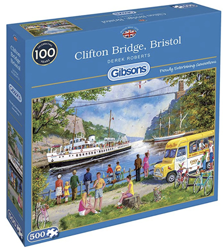Gibson 500 Piece Jigsaw Puzzle:  Clifton Bridge