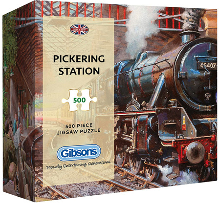 Gibson 500 Piece Jigsaw Puzzle:  Pickering Station