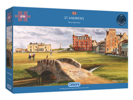 Gibson 636 Piece Jigsaw Puzzle St Andrews