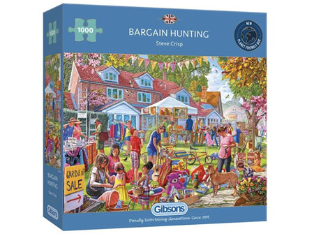 Gibsons 1000 Piece Jigsaw Puzzle: Bargain Hunting