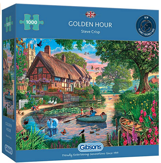 Gibsons 1000 piece jigsaw puzzle Golden Hour buy at www.puzzlesnz.co.nz