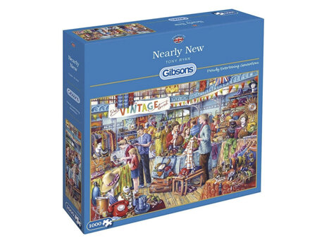 Gibsons 1000 Piece Jigsaw Puzzle: Nearly New