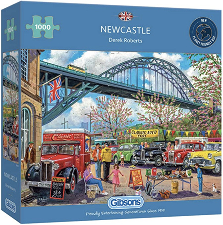 Gibsons 1000 Piece Jigsaw Puzzle: Newcastle