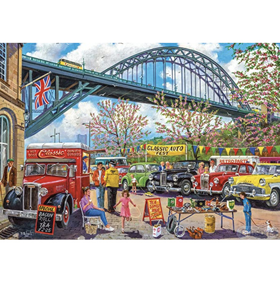 Gibsons 1000 piece jigsaw puzzle Newcastle at www.puzzlesnz.co.nz
