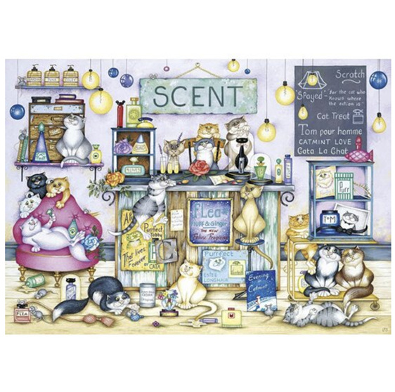 Gibsons 1000 piece jigsaw puzzle Scent buy  at www.puzzlesnz.co.nz