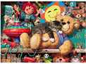 Gibsons 1000 piece jigsaw puzzle Snoozing On The Ted buy at www.puzzlesnz.co.nz