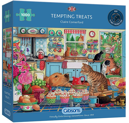 Gibsons 1000 Piece Jigsaw Puzzle: Tempting Treats