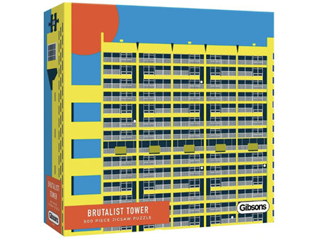 Gibsons 500 Piece Jigsaw Puzzle: Brutalist Tower