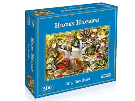 Gibsons 500 Piece Jigsaw Puzzle: Hidden Hideaway