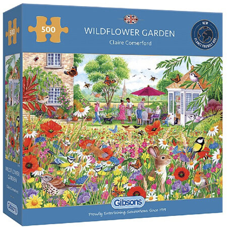 Gibsons 500 Piece Jigsaw Puzzle: Wildflower Garden