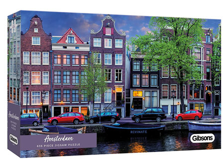 Gibsons 636 Piece Panoramic Jigsaw Puzzle Amsterdam