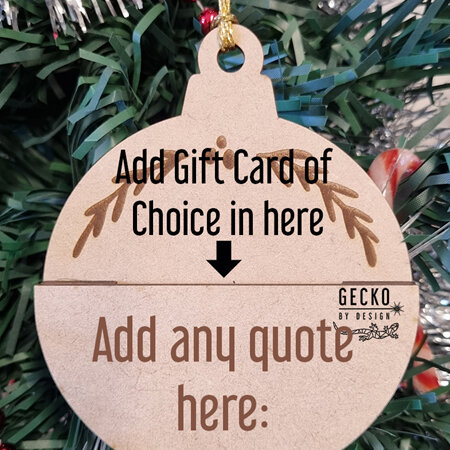 Gift Card Holder - Custom Quote