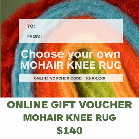 Gift Voucher - Mohair Knee Rug