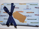 Gift Wrapping - Navy Ribbon