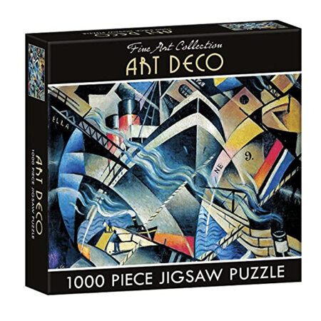 Gifted Stationery 1000 Piece Jigsaw Puzzle Art Deco The Arrival