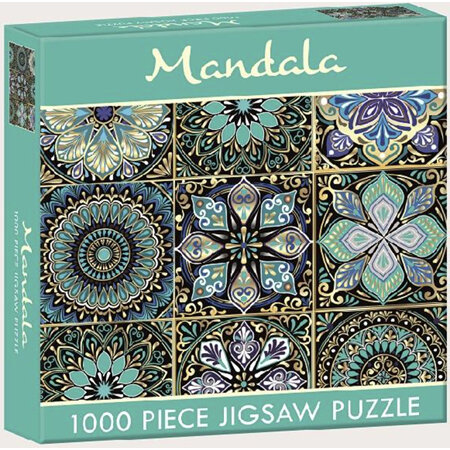 Gifted Stationery 1000 Piece Jigsaw Puzzle Mandala