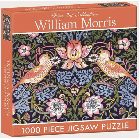 Gifted Stationery 1000 Piece Jigsaw Puzzle William Morris Strawberry Thief