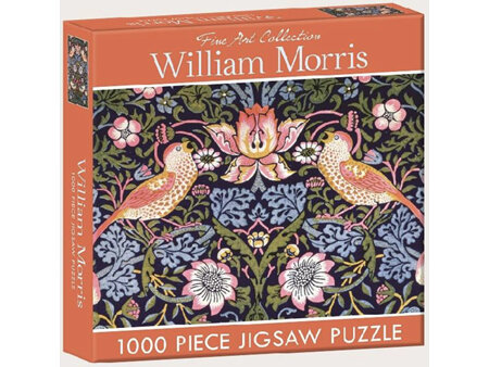 Gifted Stationery 1000 Piece Jigsaw Puzzle William Morris Strawberry Thief