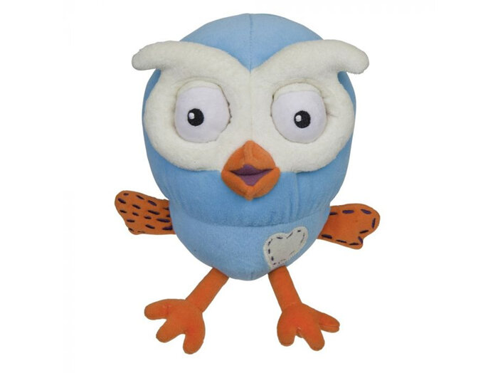 Giggle and Hoot plush 18cm soft toy owl kids baby