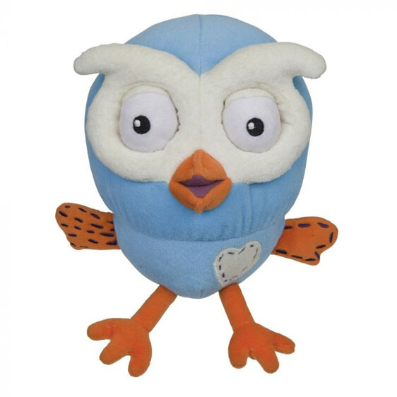 Giggle and Hoot plush 18cm soft toy owl kids baby