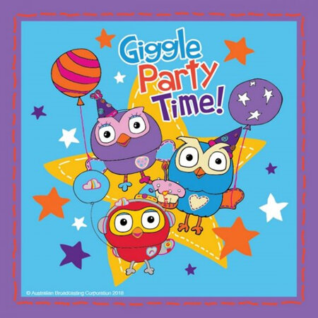Giggle & Hoot lunch napkins x 16