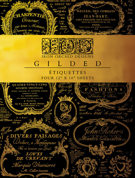 Gilded - Etiquettes IOD Decor Transfer