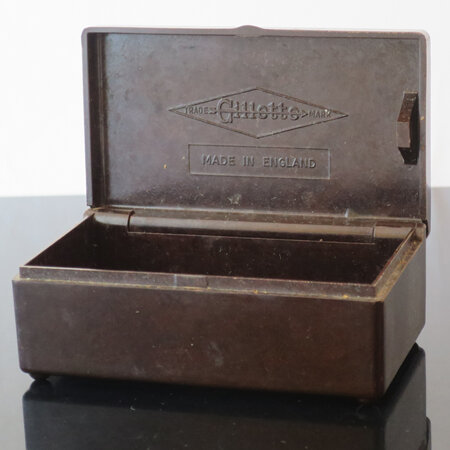 Gillette razor container only