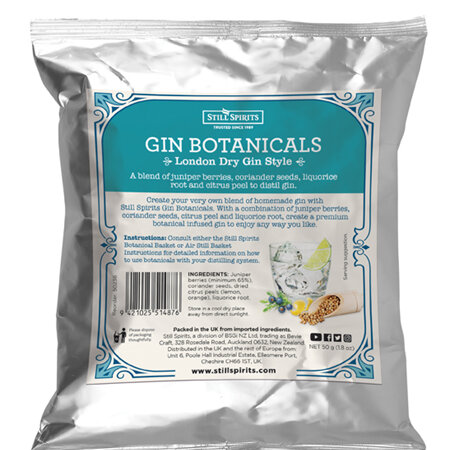 Gin Botanicals - London Dry