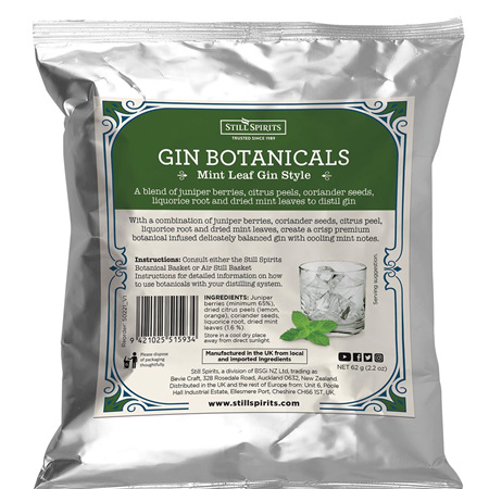 Gin Botanicals - Mint Leaf Gin