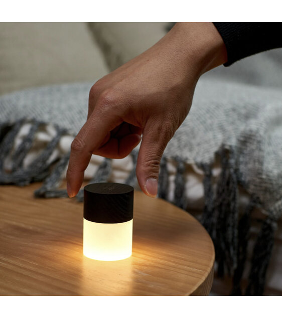 Gingko Design Lemelia Smart LED Light : Black Wood