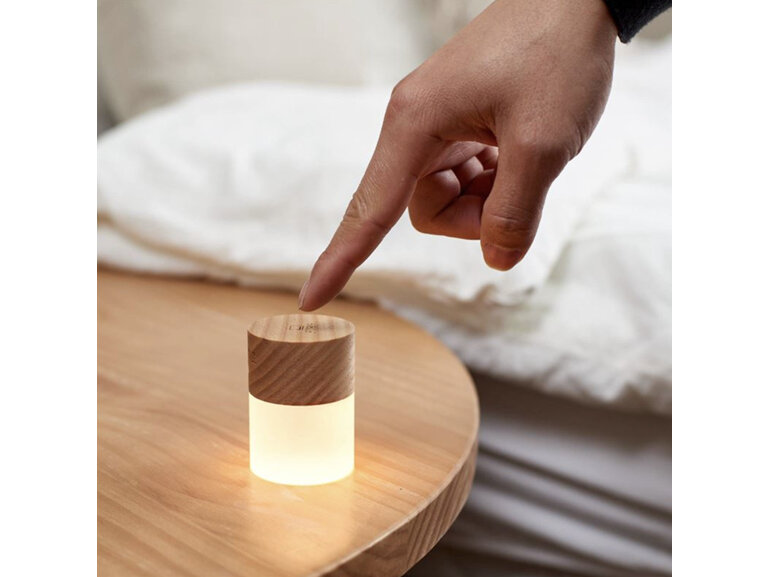 Gingko Design Lemelia Smart LED Light : White Ash Wood