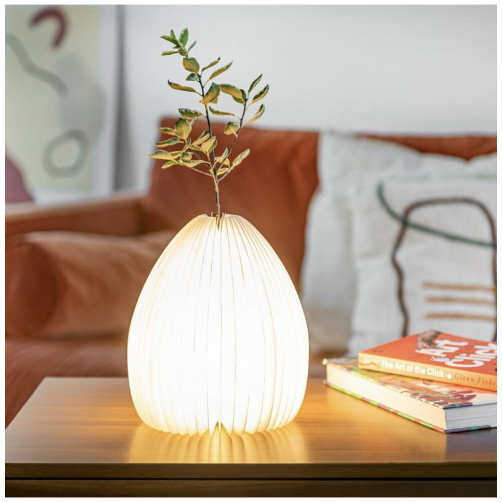 Gingko Flash Sale! Smart Vase LED Light Natural Bamboo