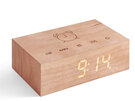Gingko Flip Click Clock Cherry alarm