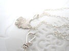 Ginkgo Sterling Silver Leaf Necklace Julia Banks Jewellery