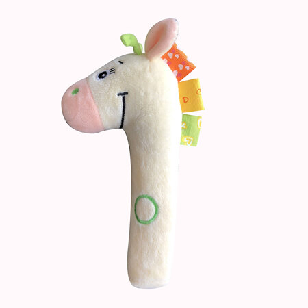 Giraffe Squeaker Rattle 9299